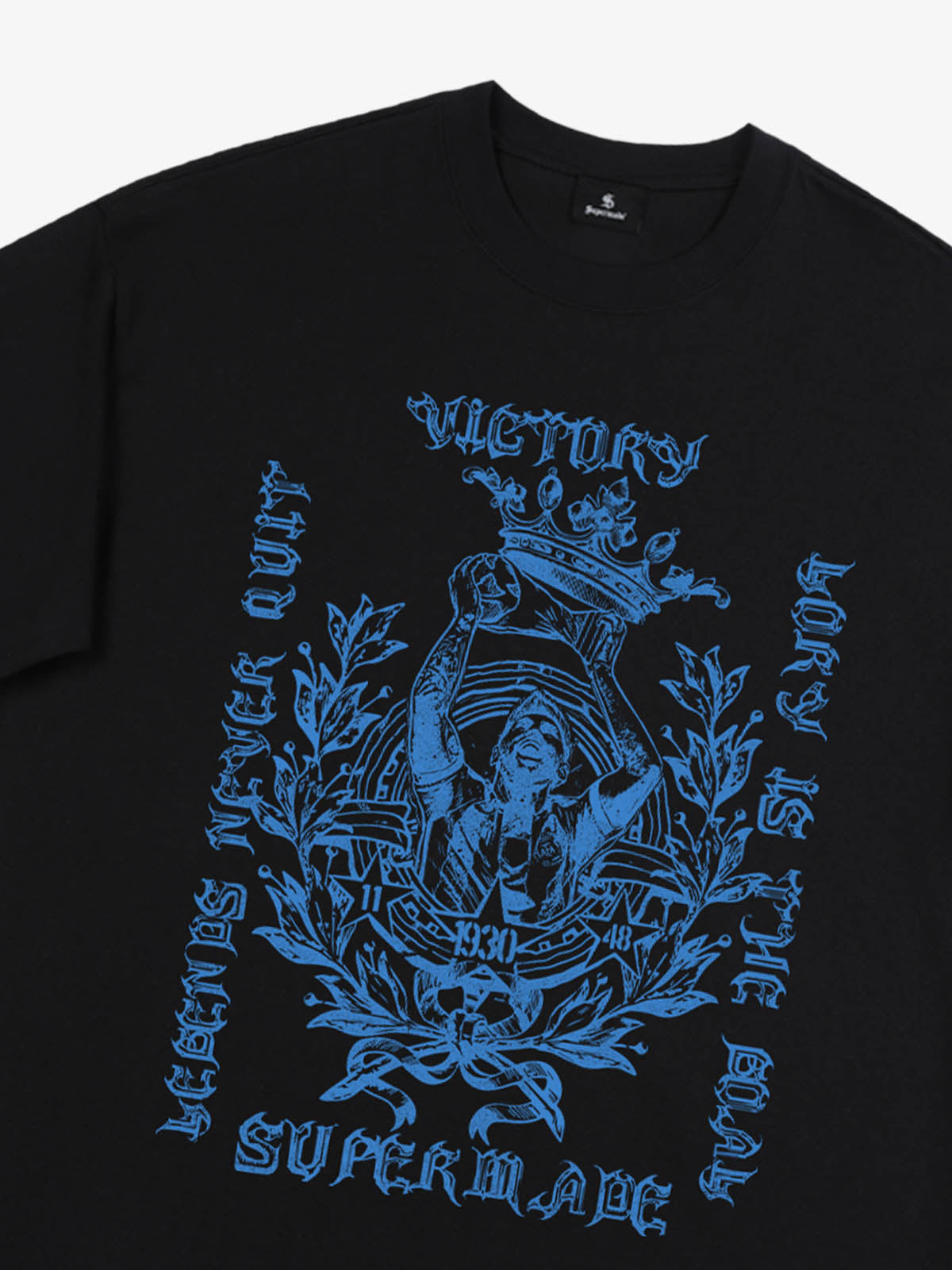 Gothic Victory Statue Graphic T-Shirt 