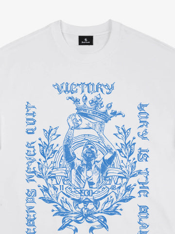 Gothic Victory Statue Graphic T-Shirt 