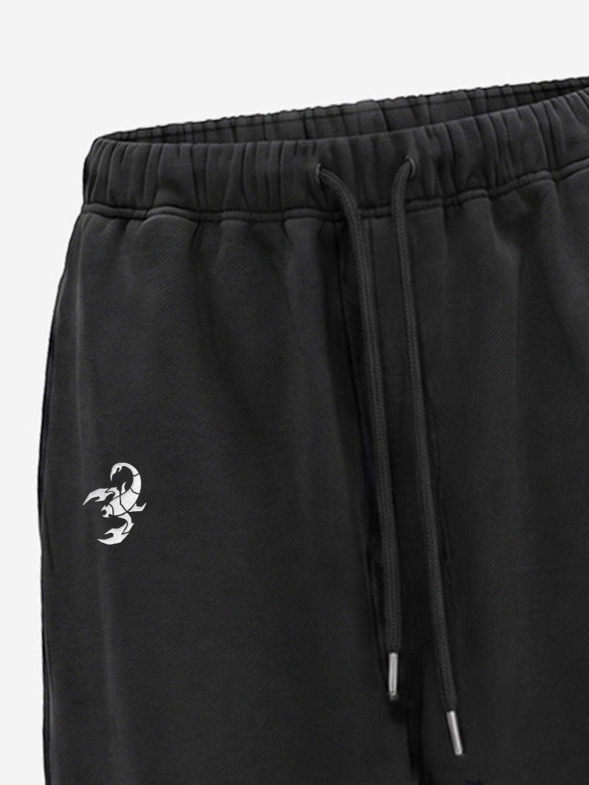 Embroidered Script Sweatpants; Black / S, Black / M, Black / L, Black / XL, Black / 2XL