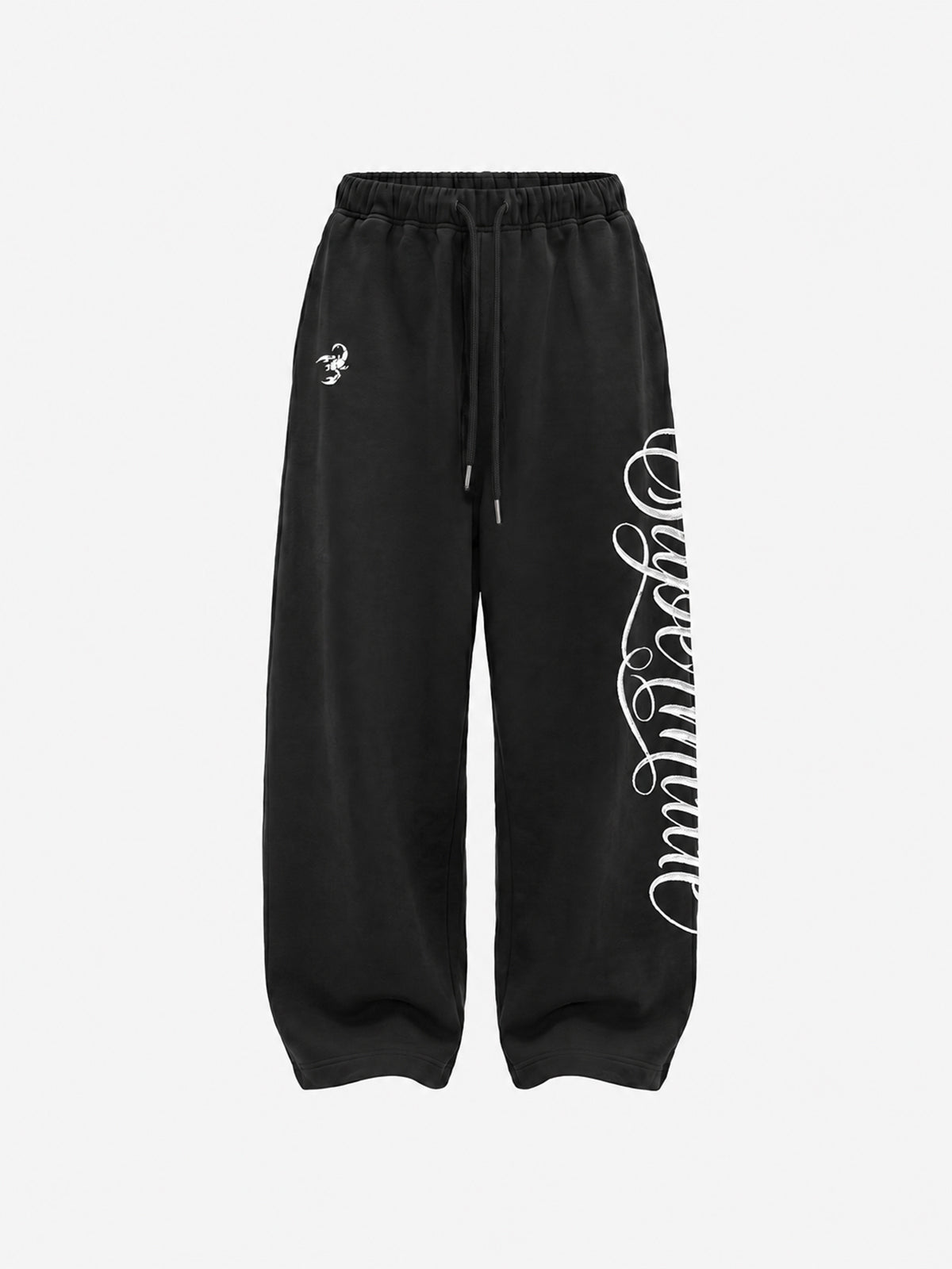 Embroidered Script Sweatpants