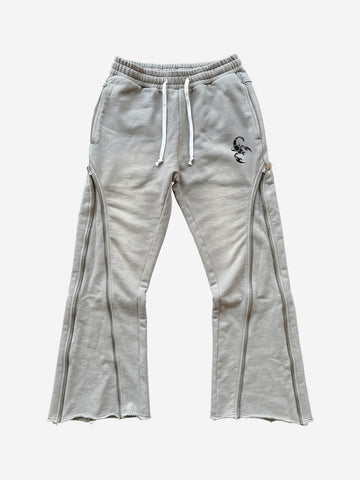Pantalon déformable à fermeture éclair latérale