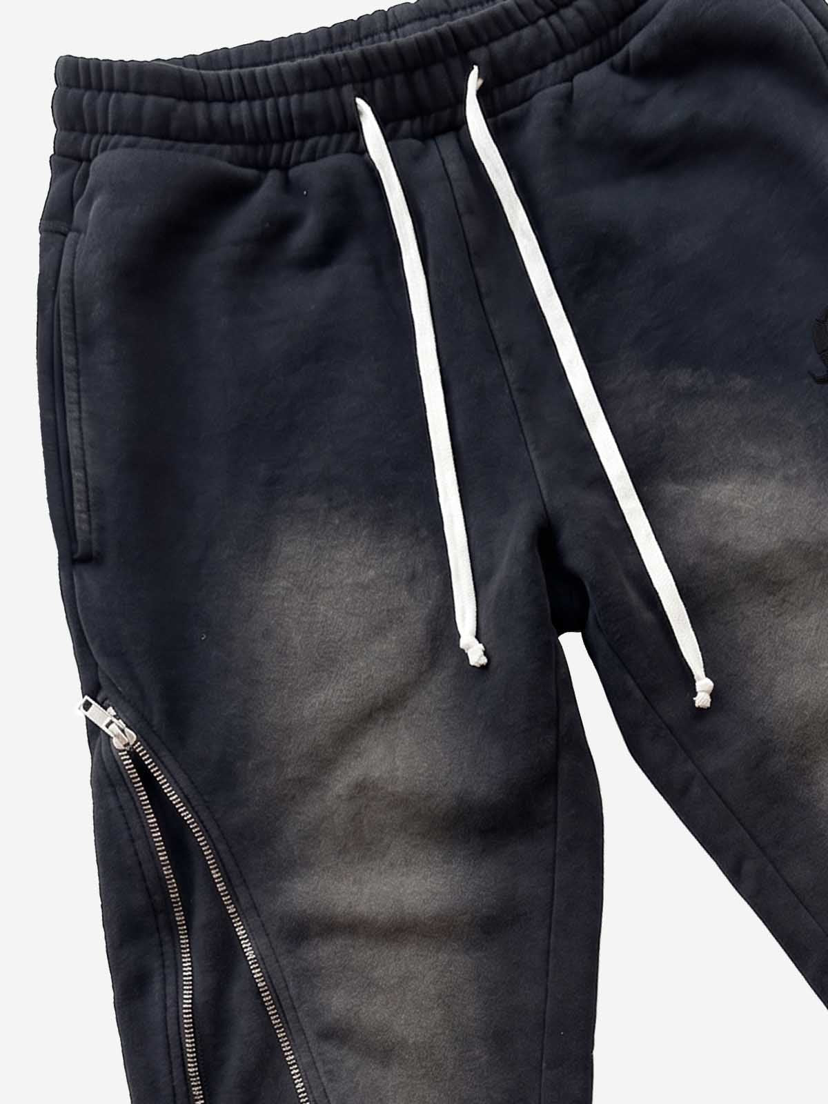 Pantalon déformable à fermeture éclair latérale