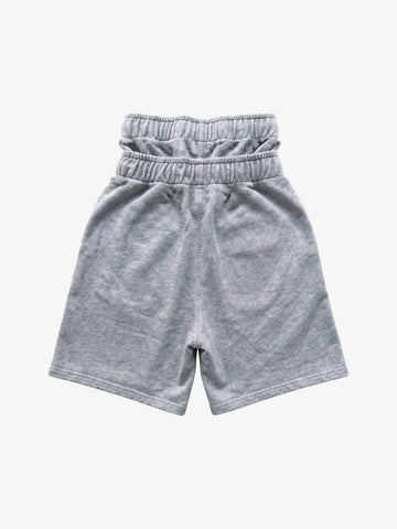 Short cargo à taille double