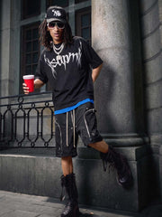 Heavy Zip Functional Techwear Shorts 