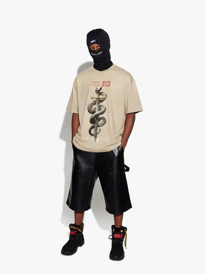 Snake and Sword Graphic T-Shirt 