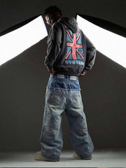Double Waistband Jeans