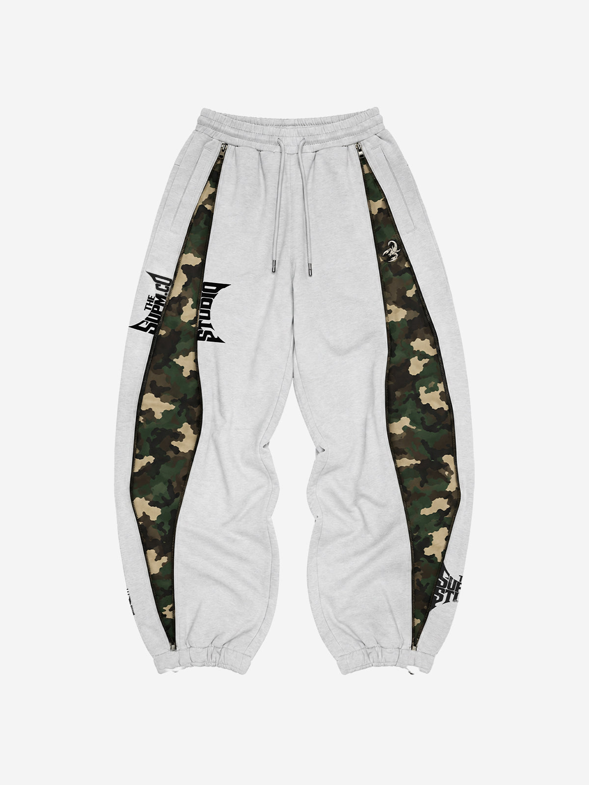 Camo Panel Graphic Track Pants