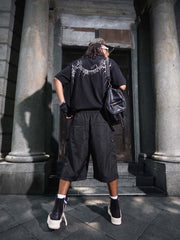 Heavy Zip Functional Techwear Shorts 