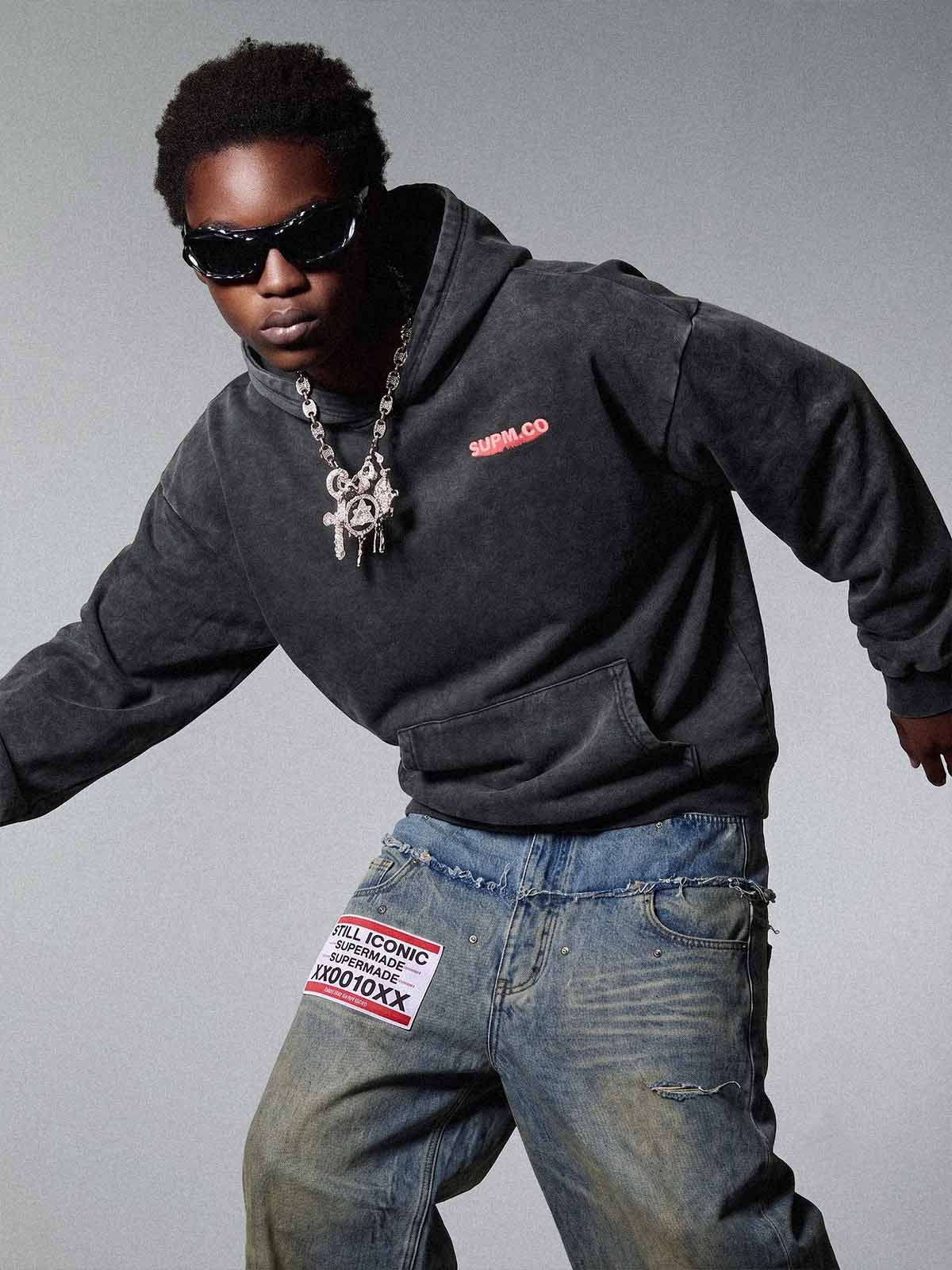 Double Waistband Jeans