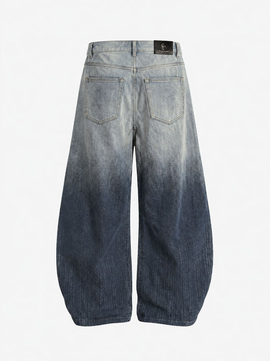Jeans à lettres vintage
