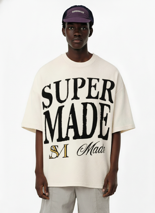 Typography Logo Print T-Shirt 