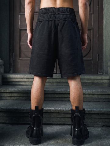 Pantalones cortos cargo de doble cintura