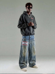 Double Waistband Jeans