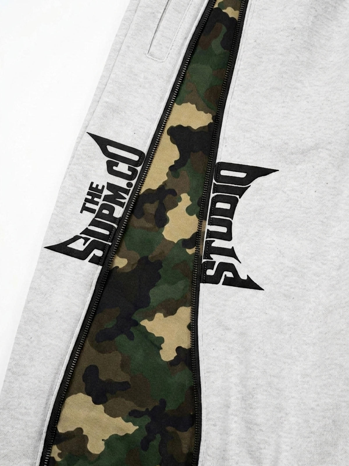 Camo Panel Graphic Track Pants