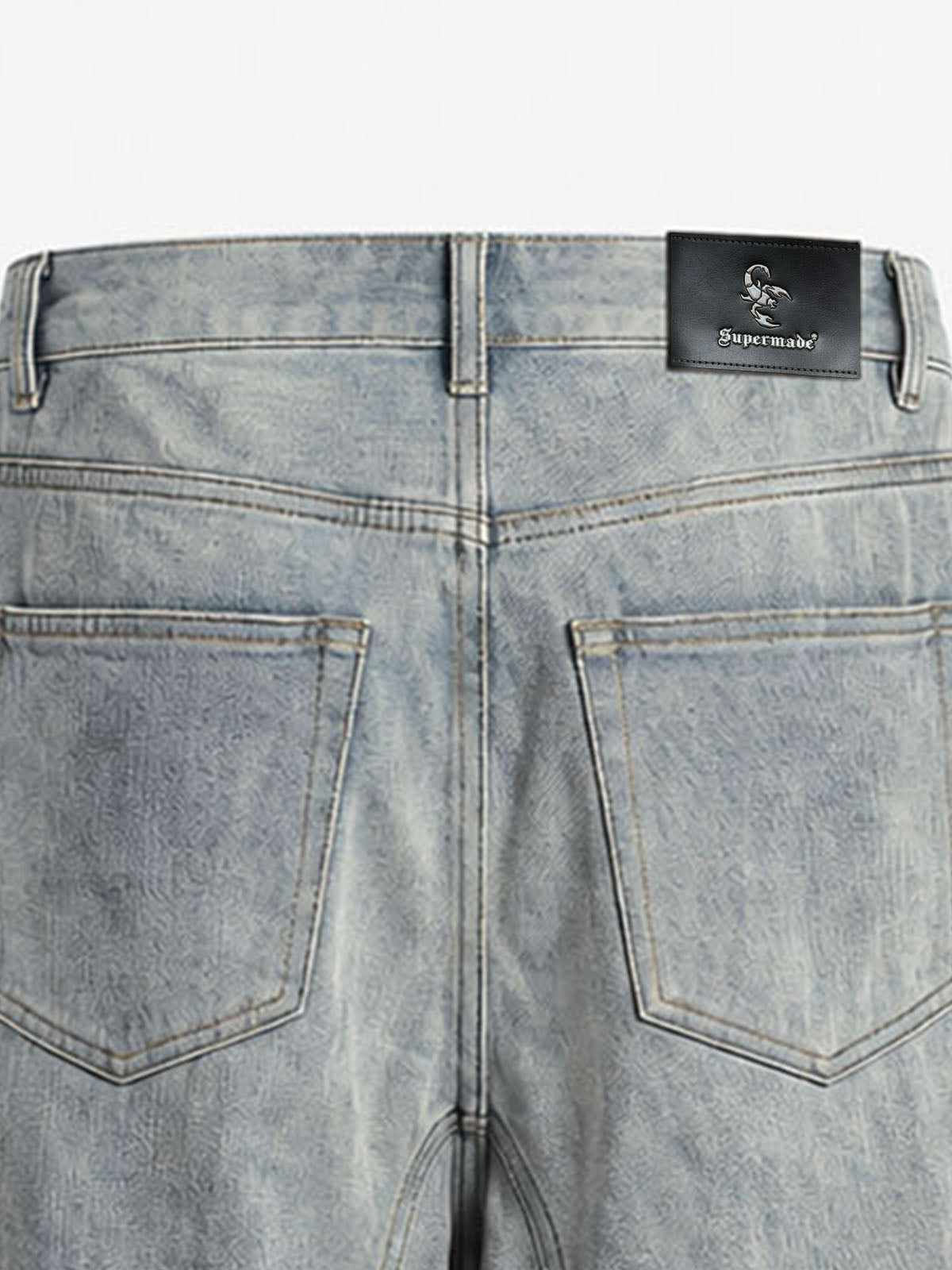 Vintage Letter Jeans