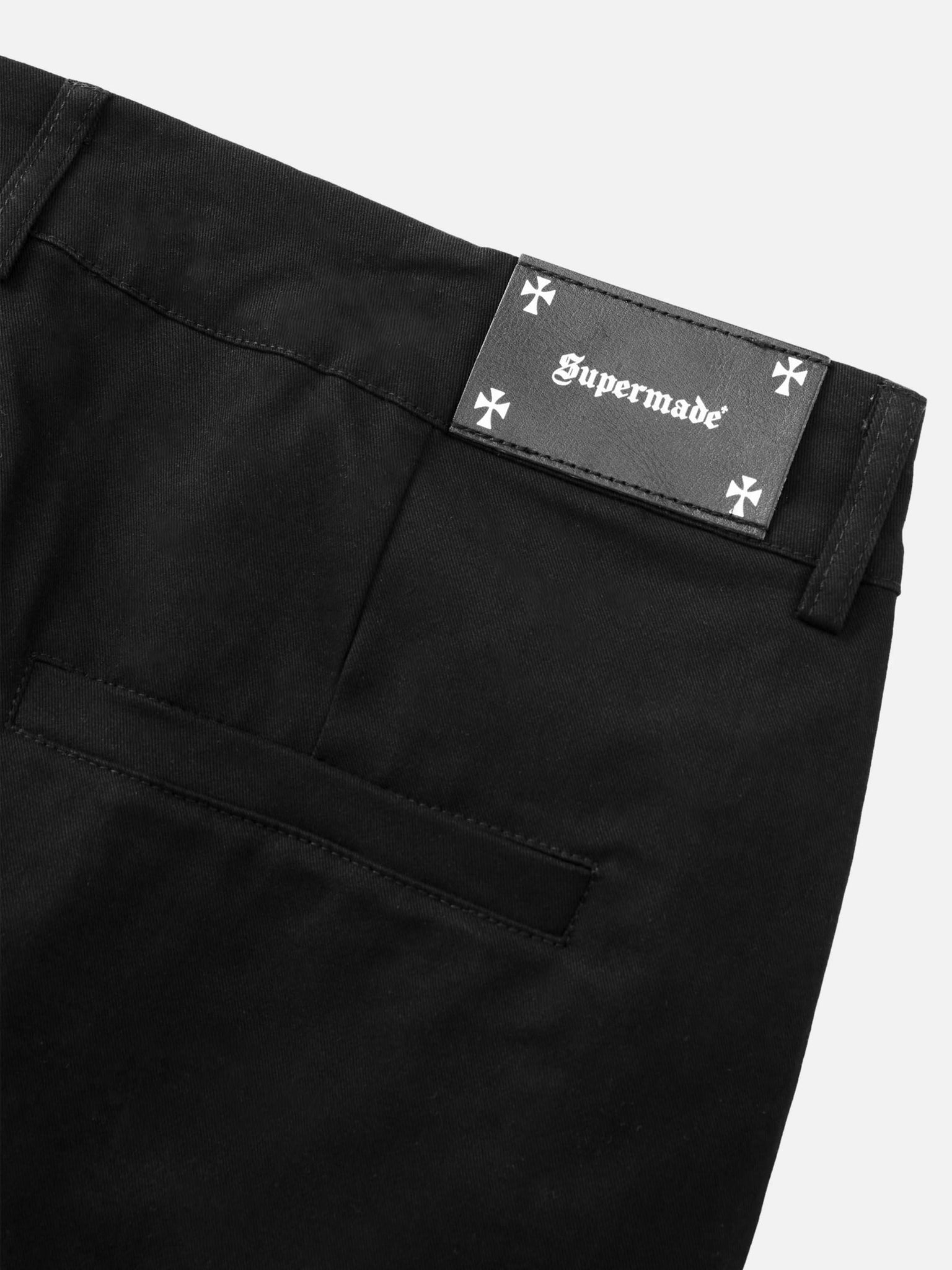 Thesupermade Creative Design Multi-Pocket Casual Pants