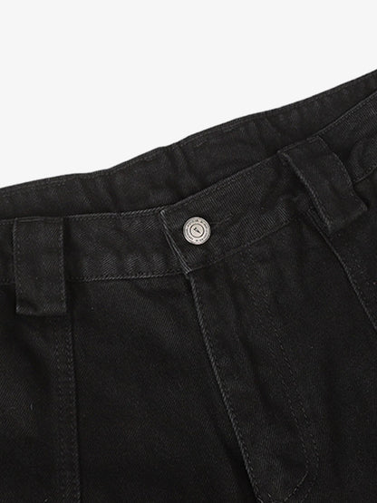 High Street RO Tactical Multi-Pockets Fake Two-Piece Cargo Pants 