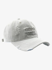 1989 Embroidery Distressed Denim Baseball Cap 