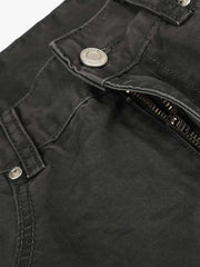 Studded Multi-Pocket Wide-Leg Cargo Pants