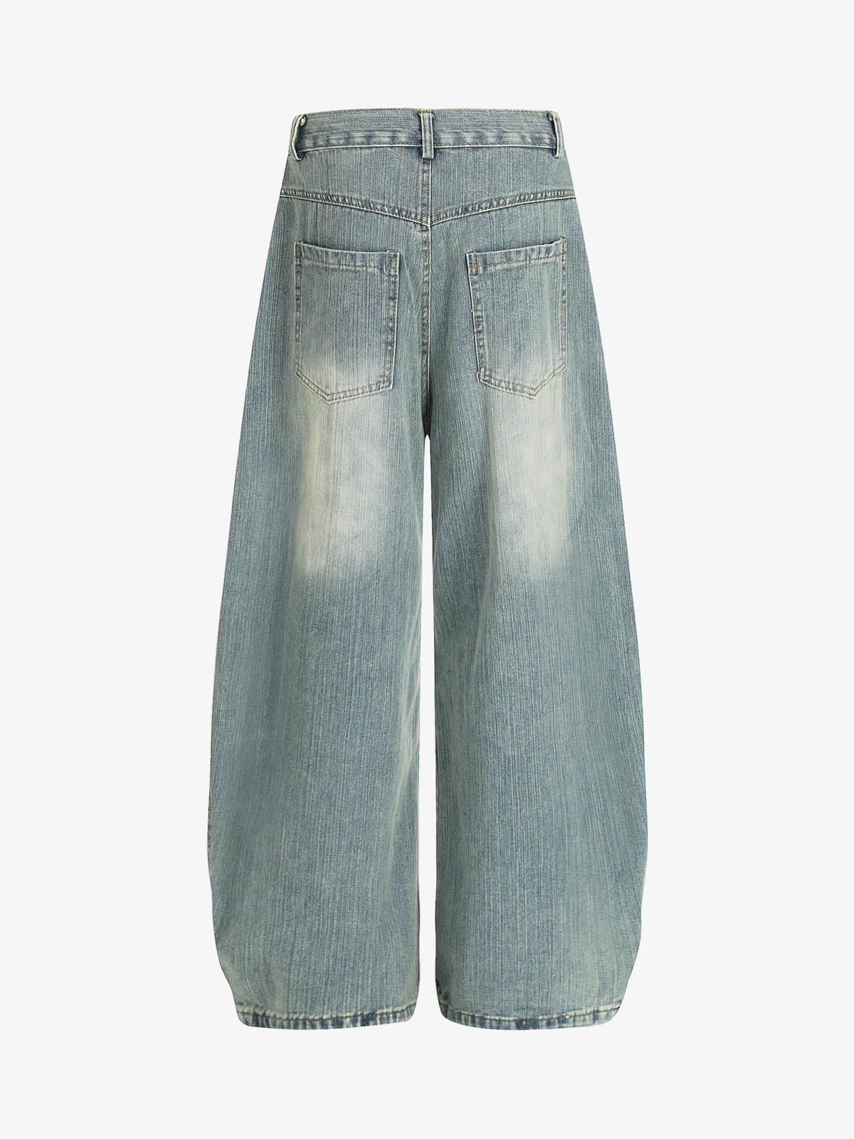Washed Slub Machete Dye Jeans 