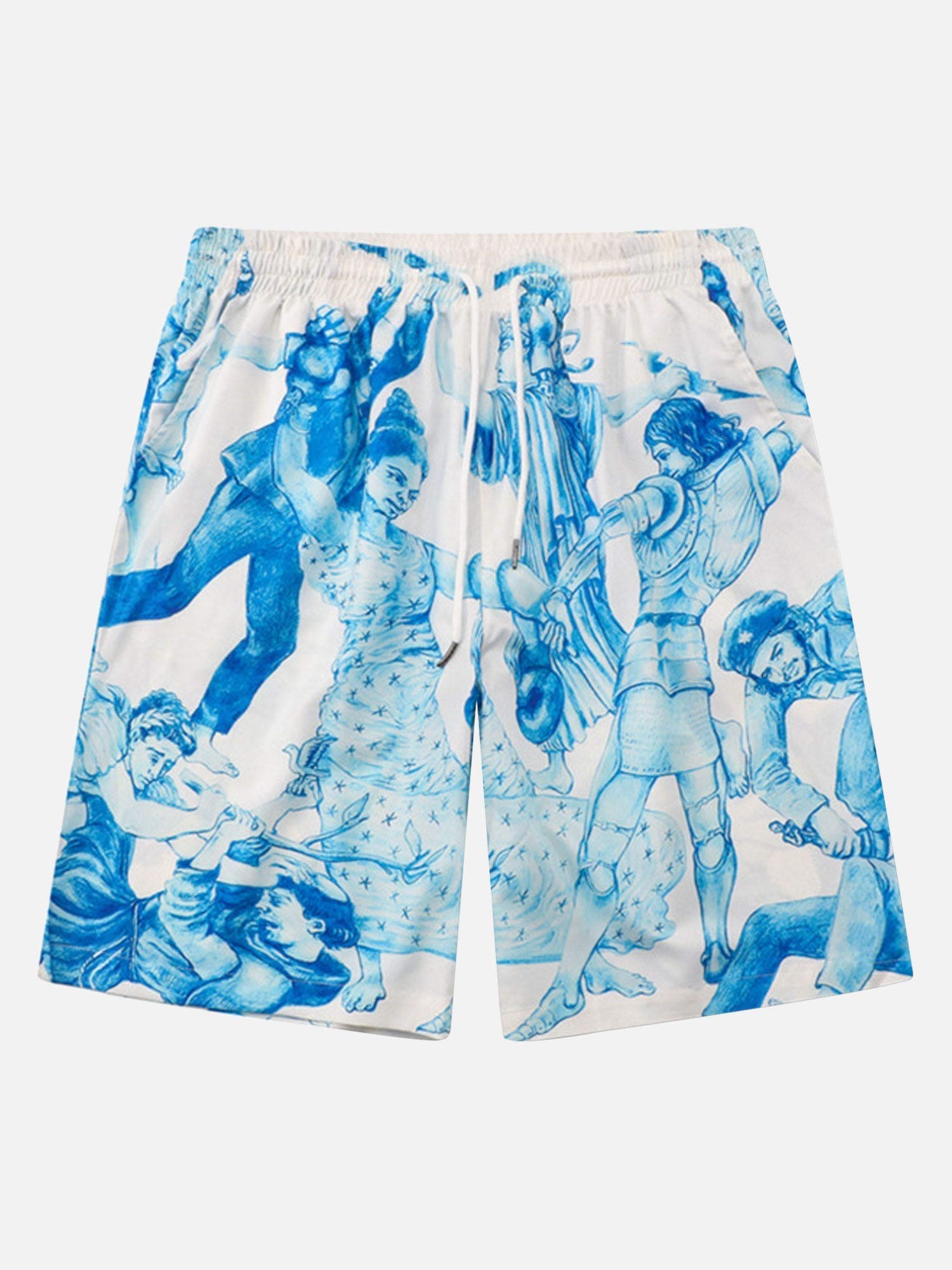 Rebels Printed Rap Beach Shirts Short Sets