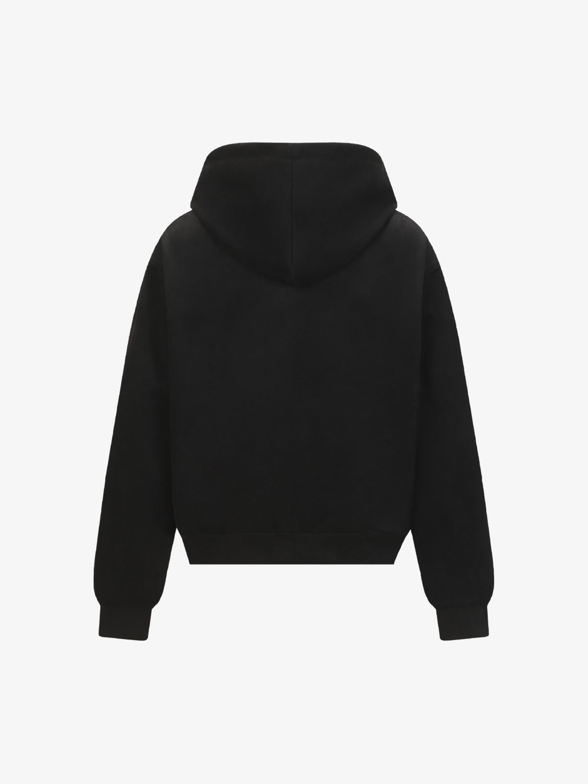 Retro Fake Two-Piece Zipper Hooded Sweatshirt 