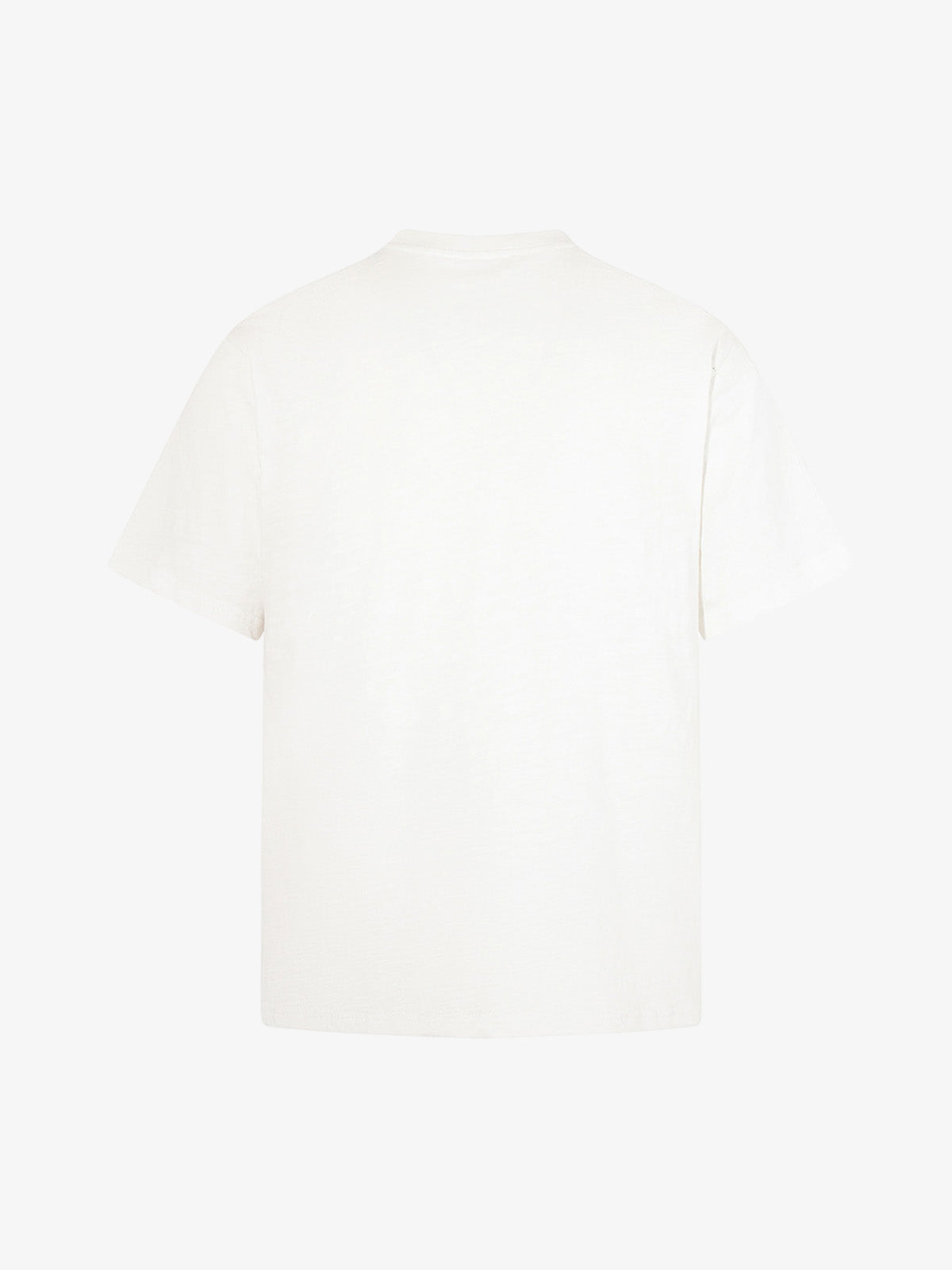 T-shirt con grafica astratta dipinta a mano