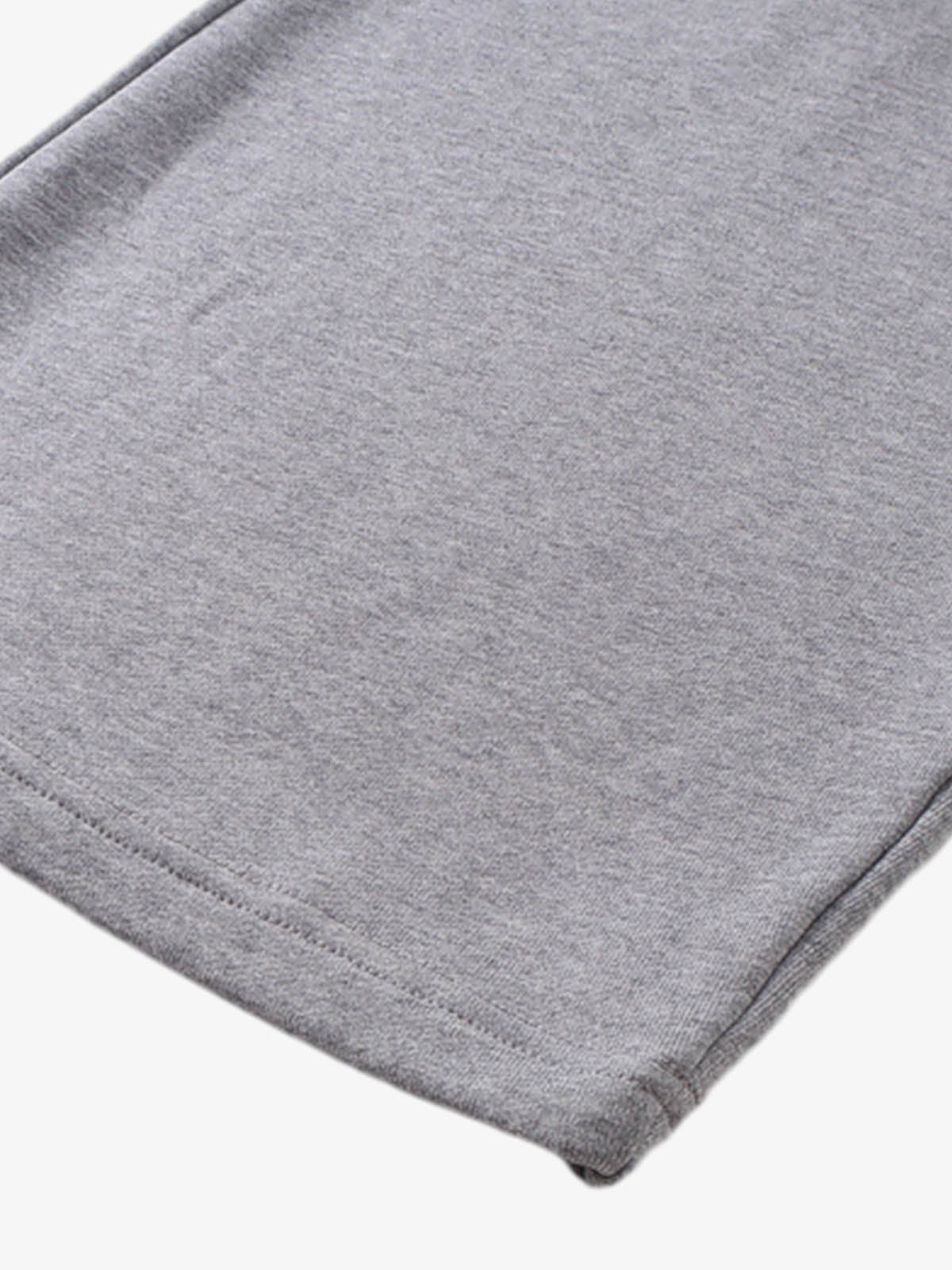 Retro Letter Print Drawstring Straight-Leg Wide Pants 