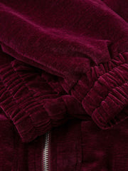 Retro Velvet Luxury Lapel Jacket 