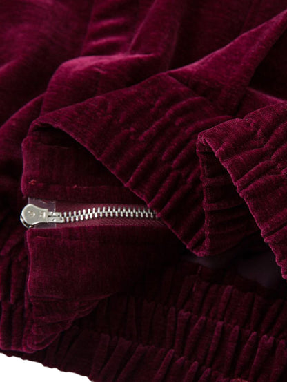 Retro Velvet Luxury Lapel Jacket 