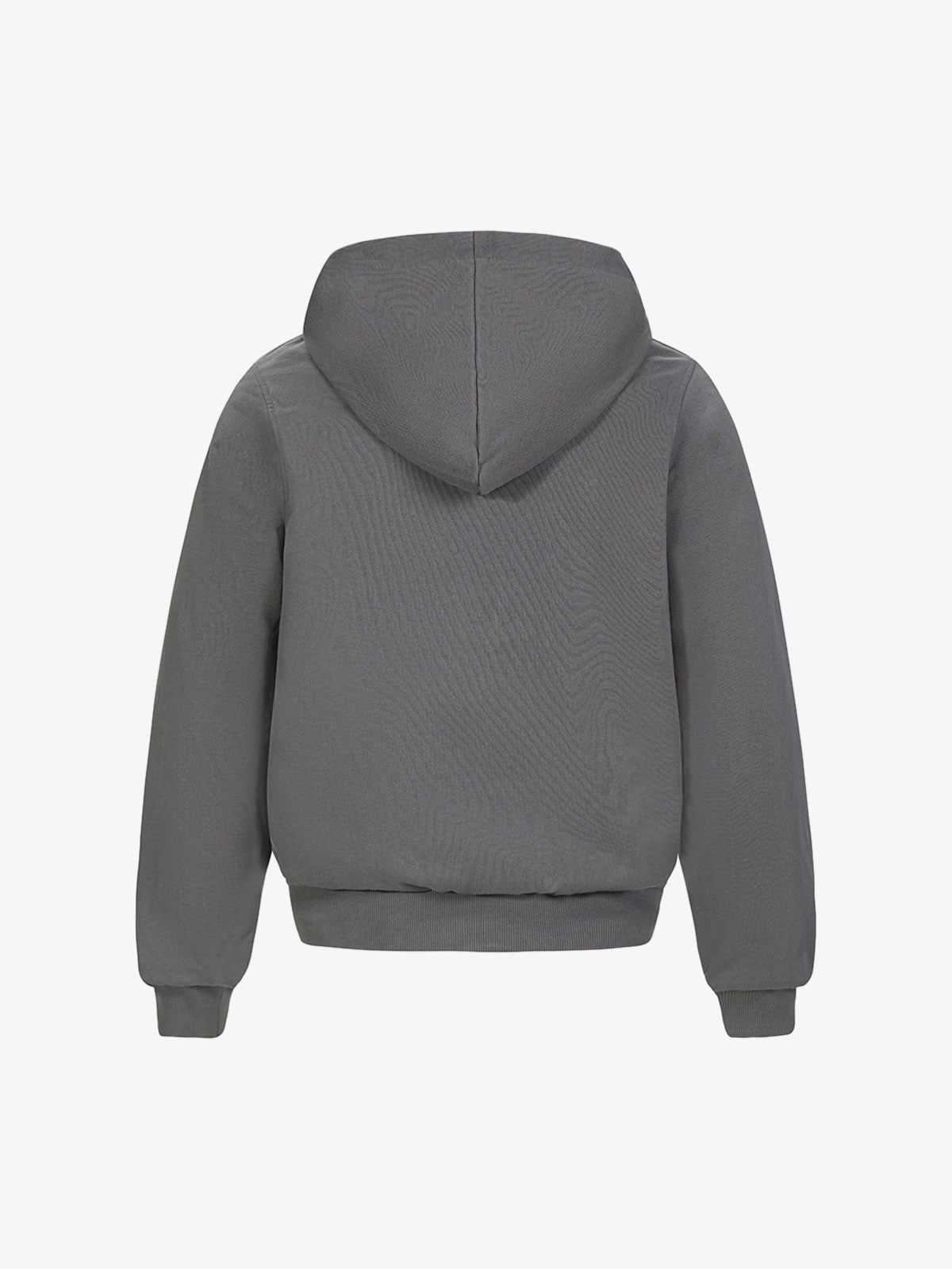 Retro Rock Print Character Zipper Hooded Sweatshirt 