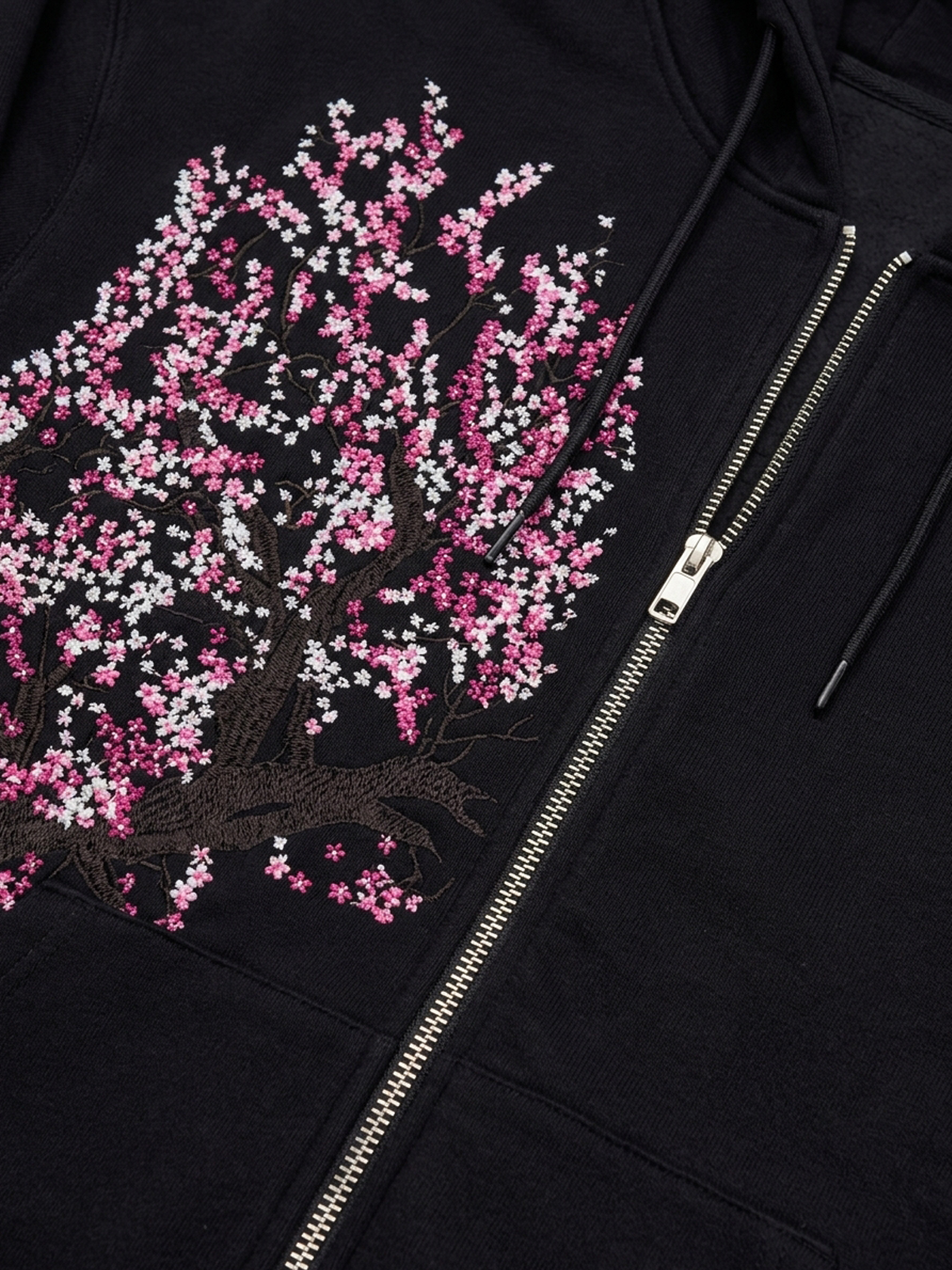 Vintage Plum Blossom Hoodie