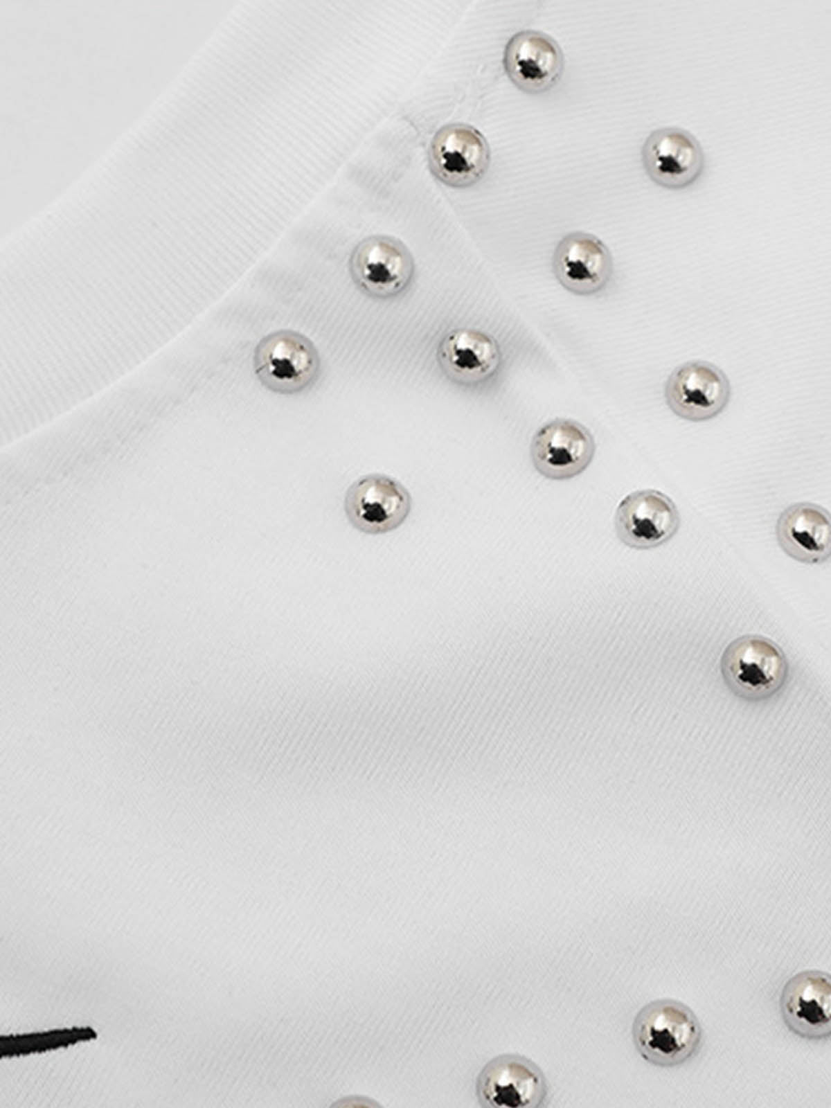 Studded Tribal Sleeveless T-Shirt 