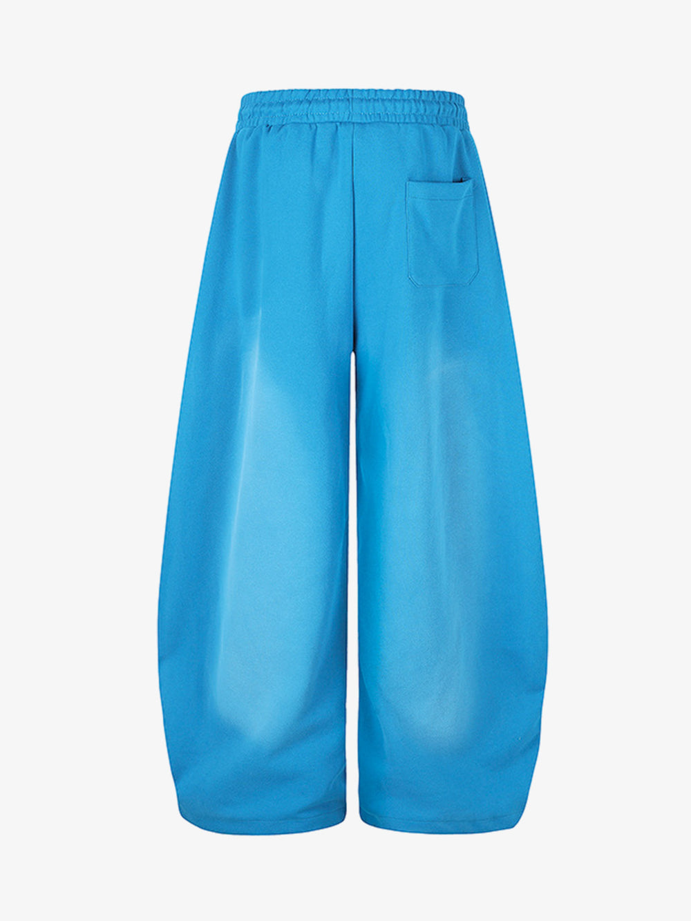 Letter Graphic Wide-Leg Sweatpants