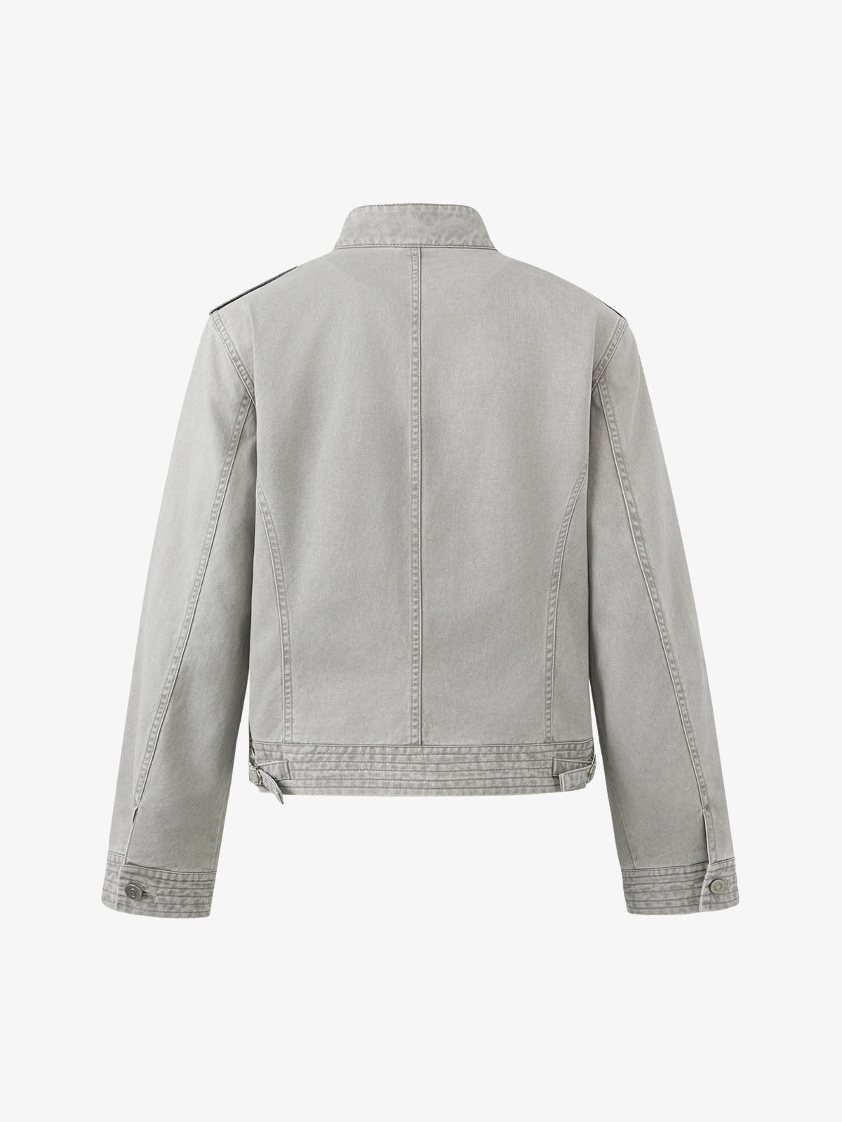 Military Napoleon Button Slim Jacket