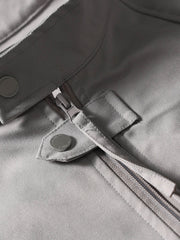 Street-style Multi-zipper Casual Jacket