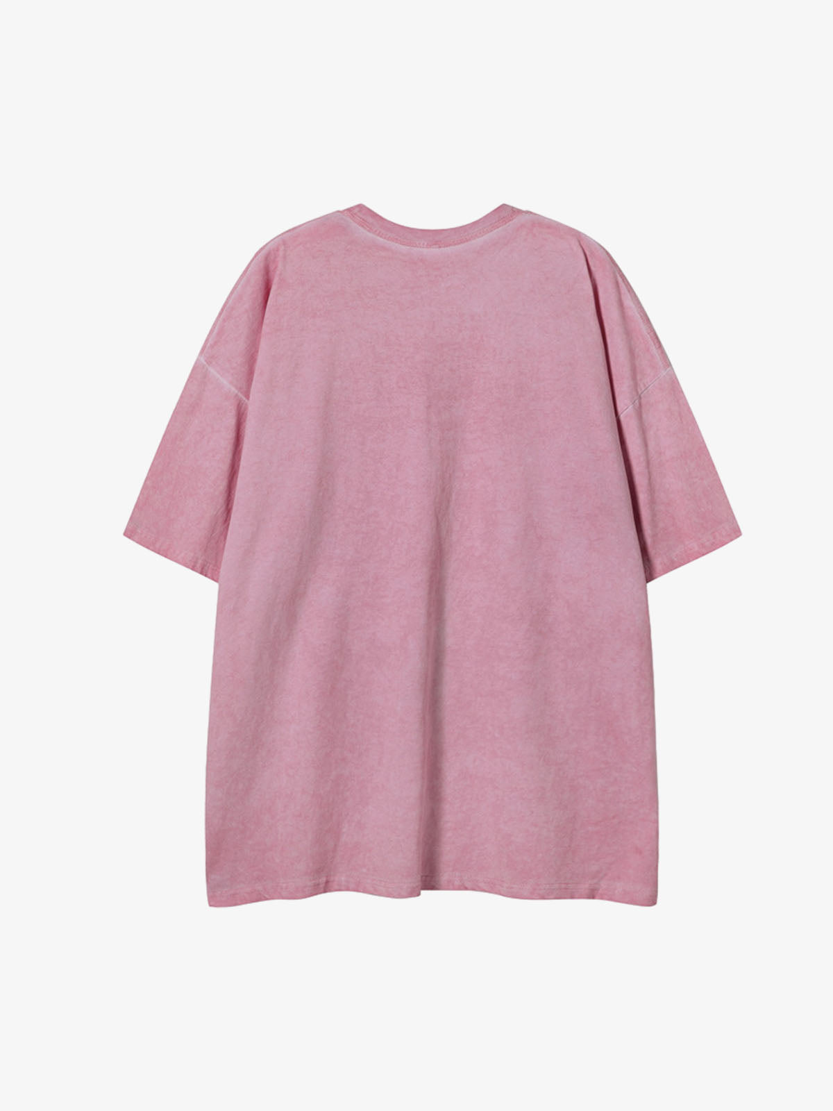 Acid Wash Figure Graphic Oversized T-Shirt 