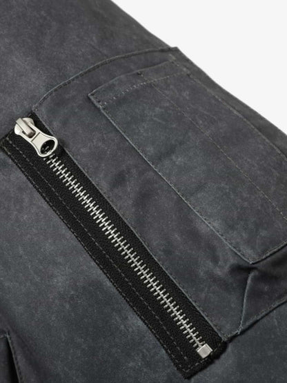 Winter Warmth Bomber Jacket with Faux Fur Collar - Stylish and Cozy Outerwear for Men 