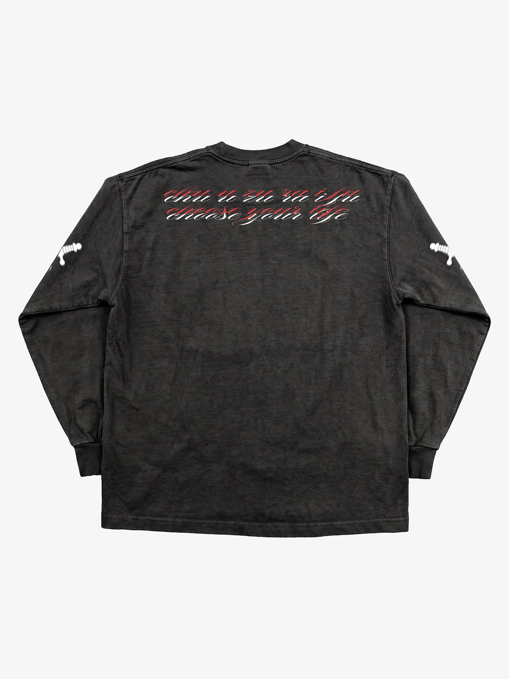 Sword Snake Graphic Long Sleeve Tee
