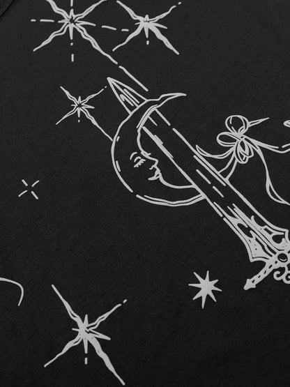 Celestial Graphic Slim Fit T-Shirt 