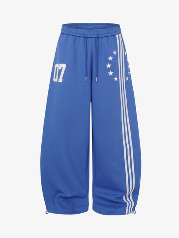 Streetwear Side Striped Baggy Sweatpants