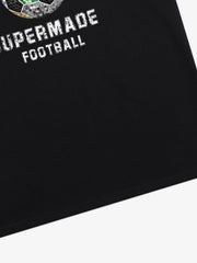 Color Block Soccer Ball Graphic T-Shirt 