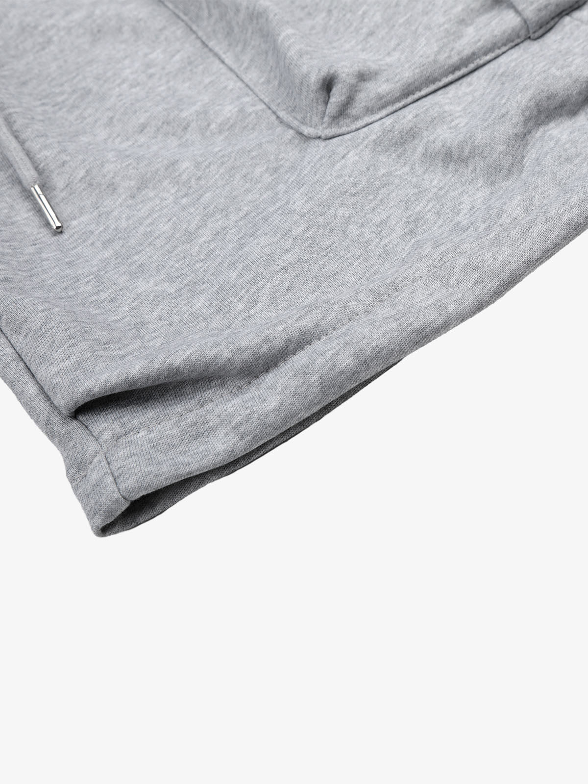 Short cargo en polaire, taille haute, jambes larges, coupe ample, style streetwear