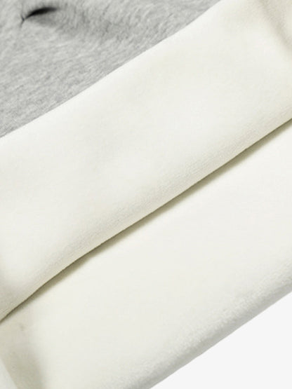 Stylish Wide-Leg Pants with Leopard Print Belt for Men and Women 