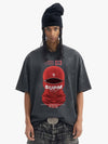 Red Balaclava Graphic T-Shirt 