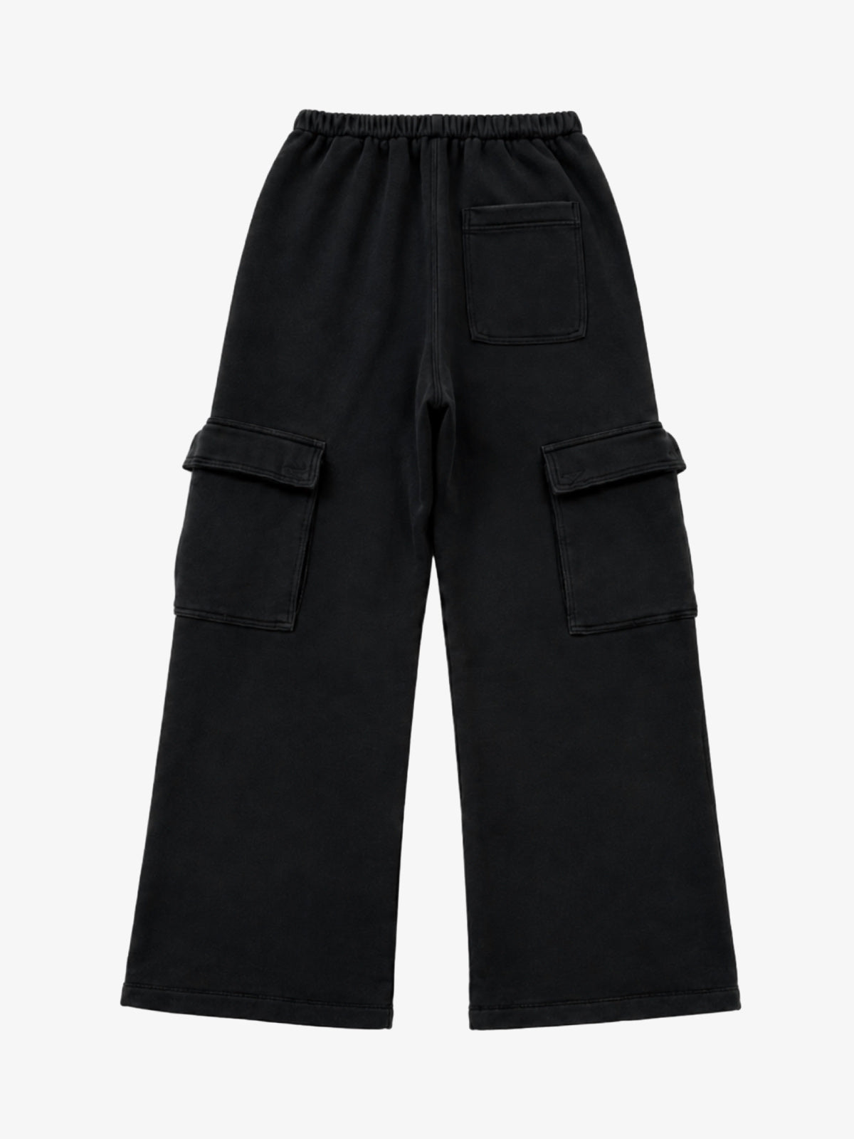 Washed Wide-Leg Sweatpants