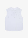 Rhinestone Cross Sports Vest