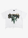 Distressed Art Print Tee