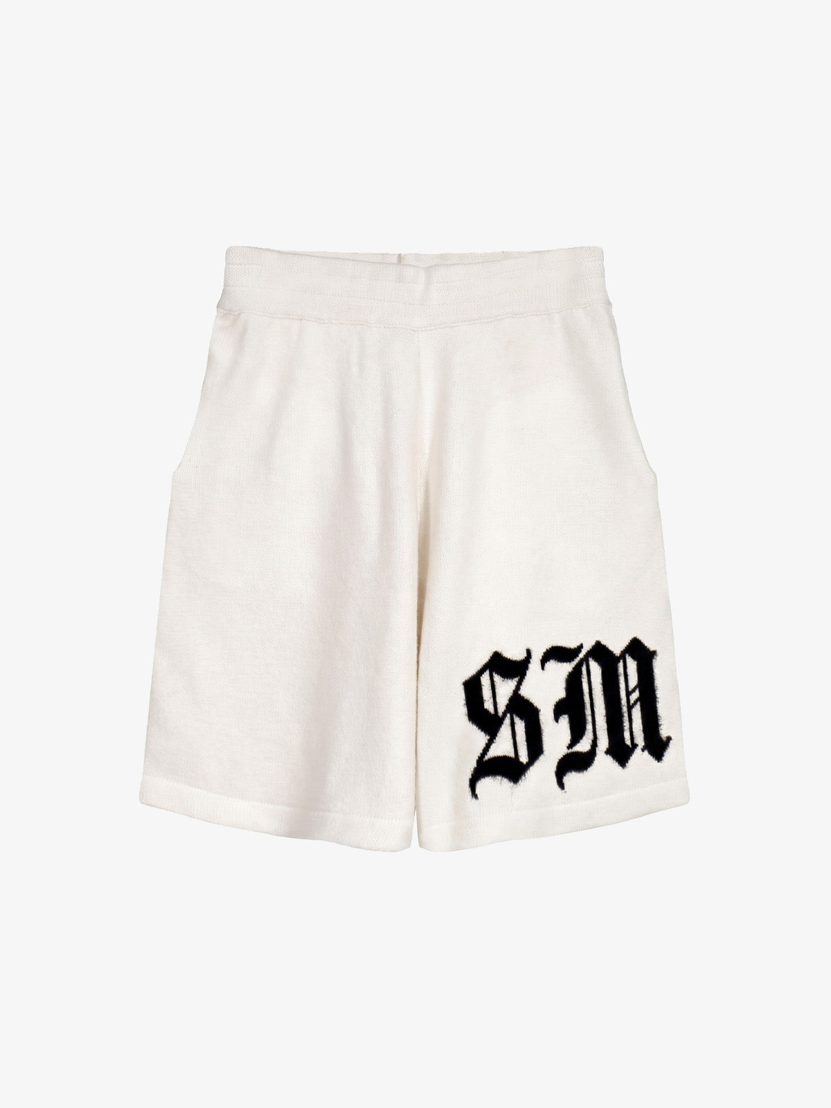 Gothic Chenille Oversized Street Shorts