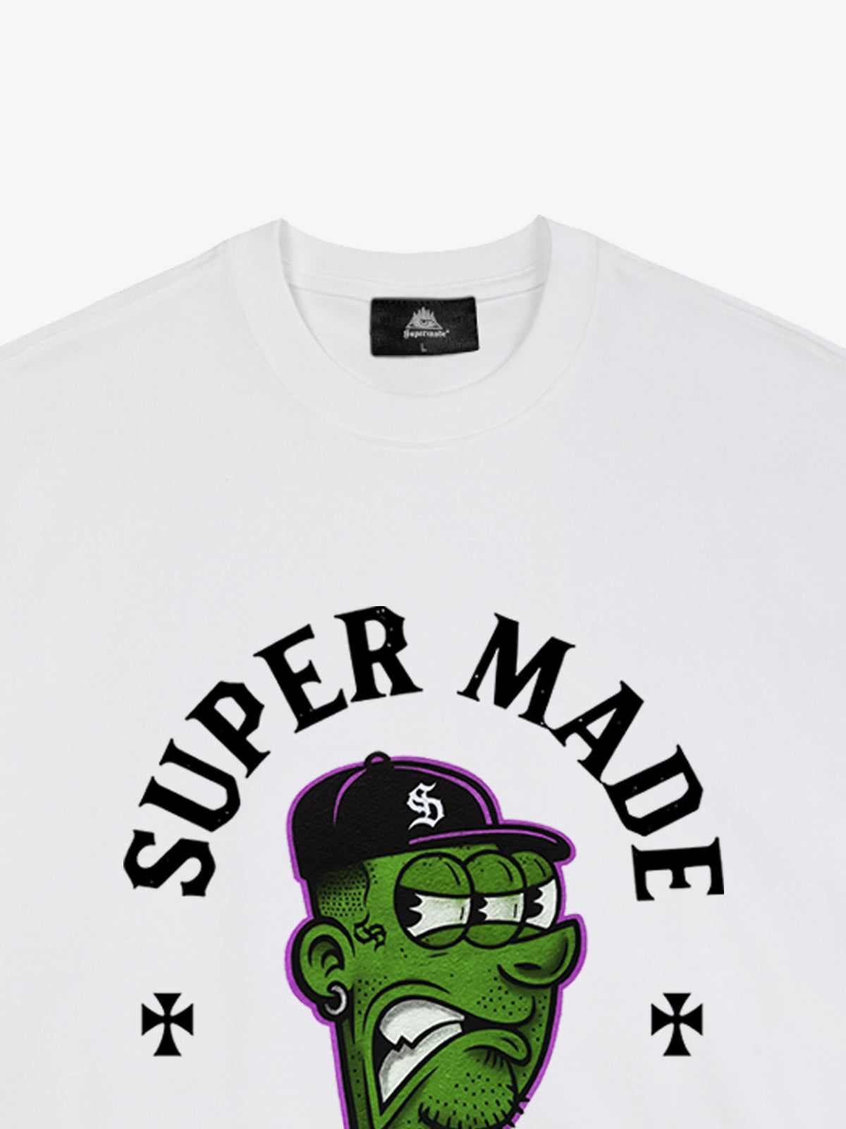 Graphic T-Shirt with Bold Monster Design for Casual Wear 